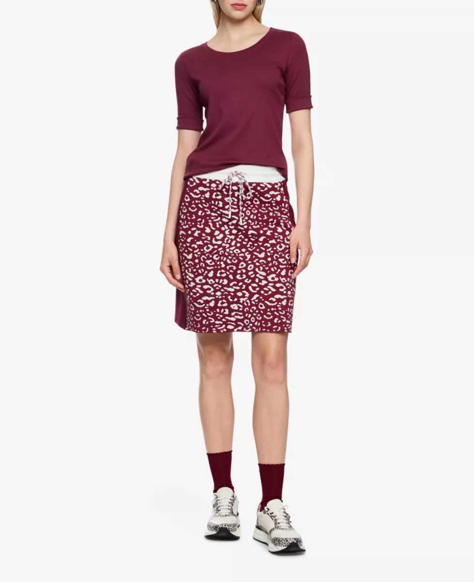 Marc Cain Sports T-shirt - Bordeaux 2 Marc Cain Sports Marc Cain Sports T-shirt - Bordeaux