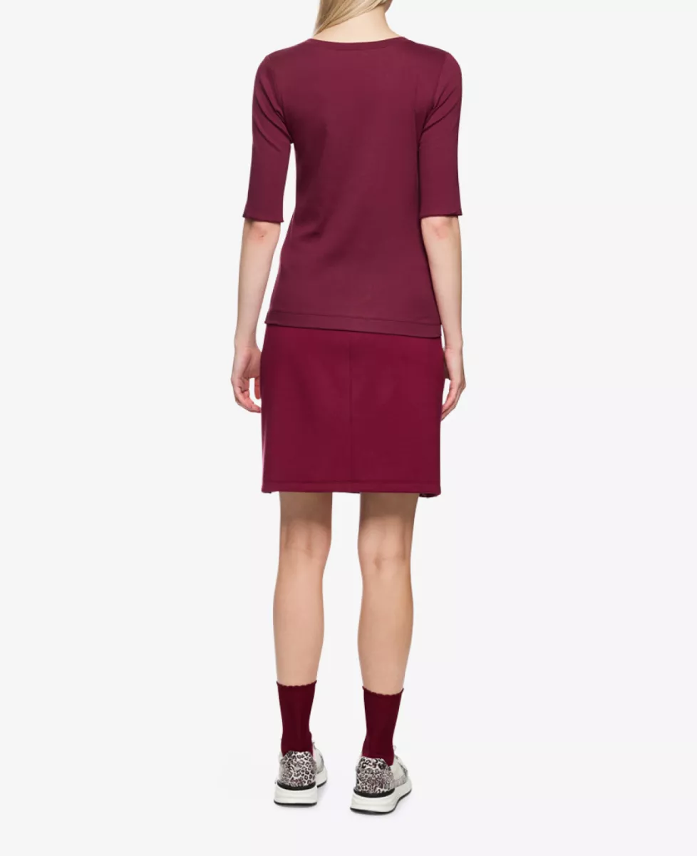 Marc Cain Sports T-shirt - Bordeaux 5 Marc Cain Sports Marc Cain Sports T-shirt - Bordeaux
