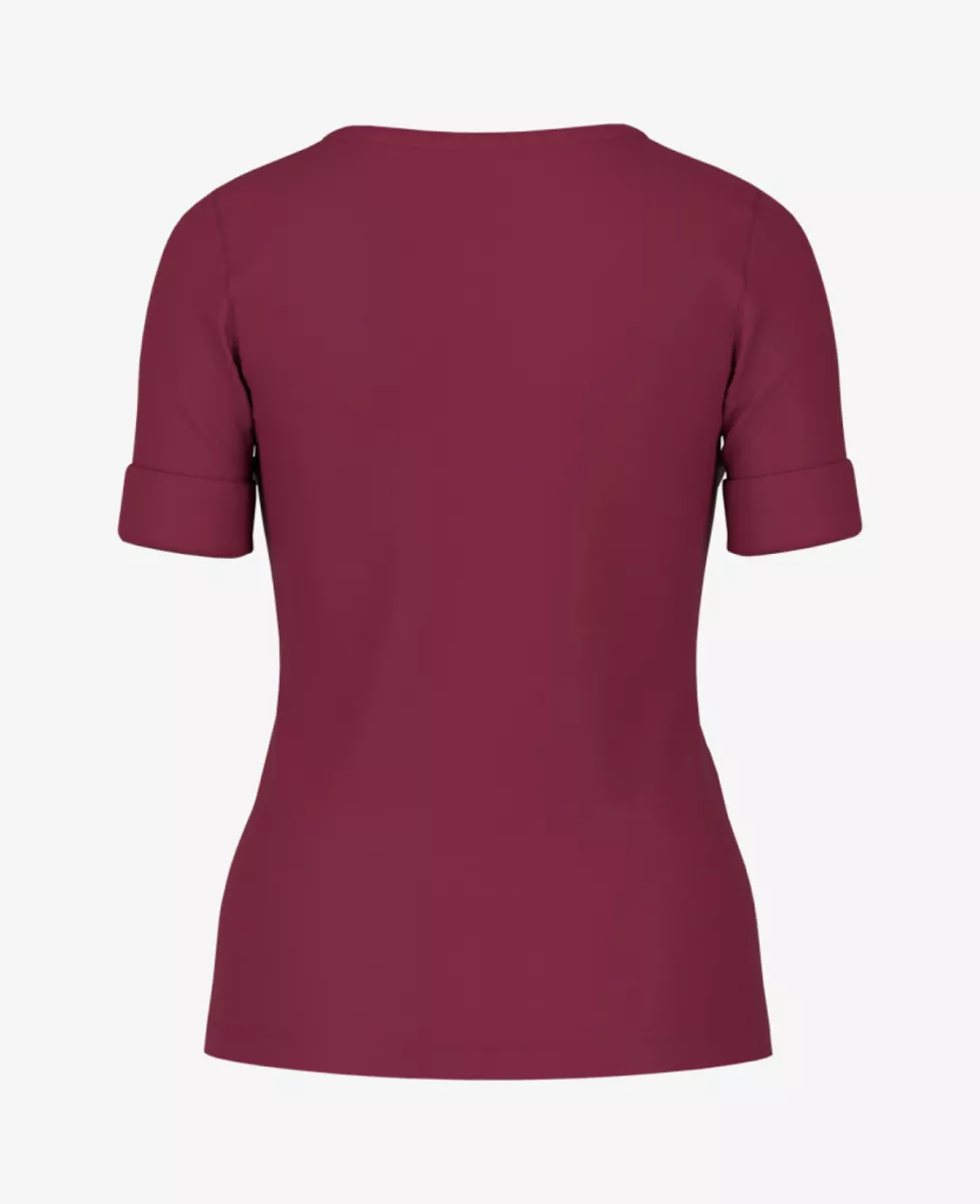 Marc Cain Sports T-shirt - Bordeaux 6 Marc Cain Sports Marc Cain Sports T-shirt - Bordeaux