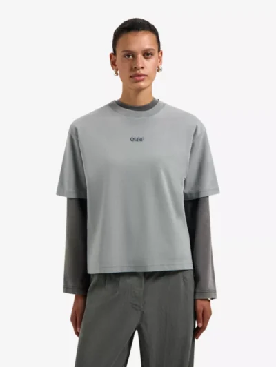 Olaf Olaf Tshirt km - Antraciet