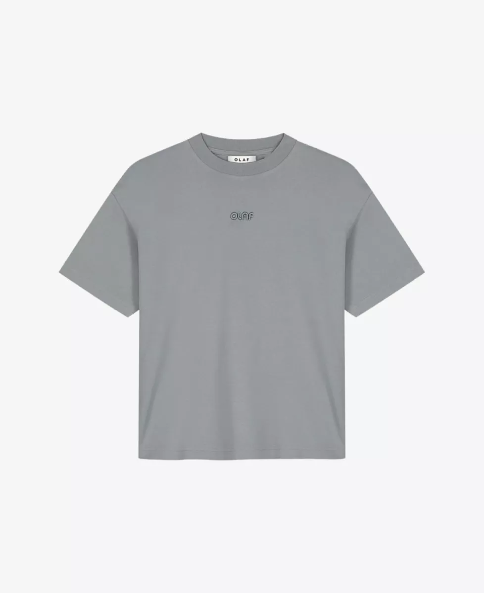 Olaf Tshirt km - Antraciet 1 Olaf Olaf Tshirt km - Antraciet