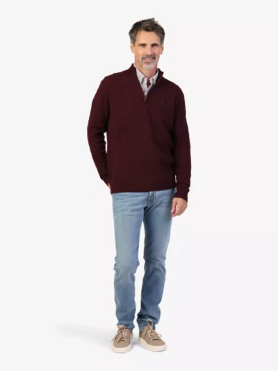 Ralph Lauren Ralph Lauren Trui Halfzip - Bordeaux
