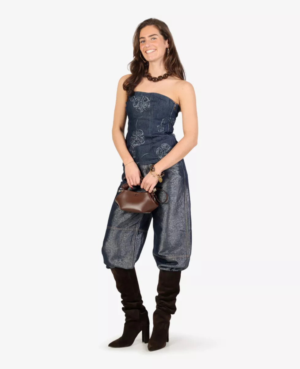 Rotate Top - Denimblauw 3 Rotate Rotate Top - Denimblauw