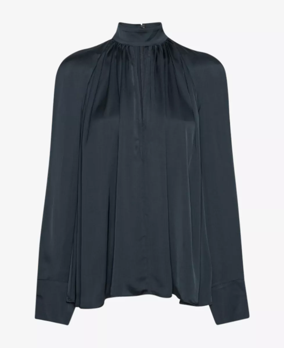 Rotate Blouse - Donkerblauw 1 Rotate Rotate Blouse - Donkerblauw