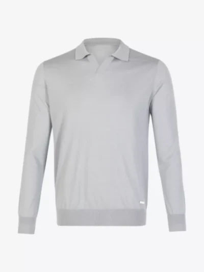 Seven Dials Seven Dials Pullover polo kraag - Middelgrijs