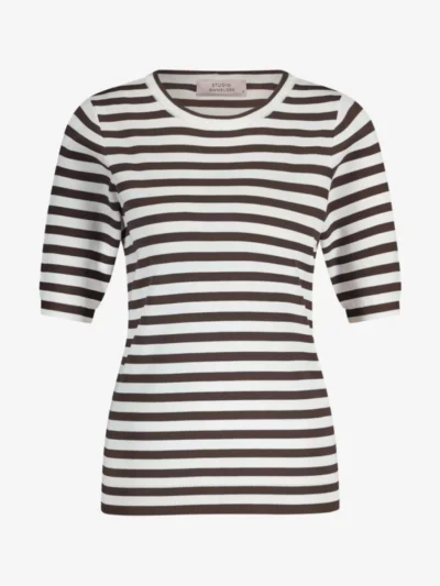 Studio Anneloes Studio Anneloes Luna ssl stripe pullover - Bruin