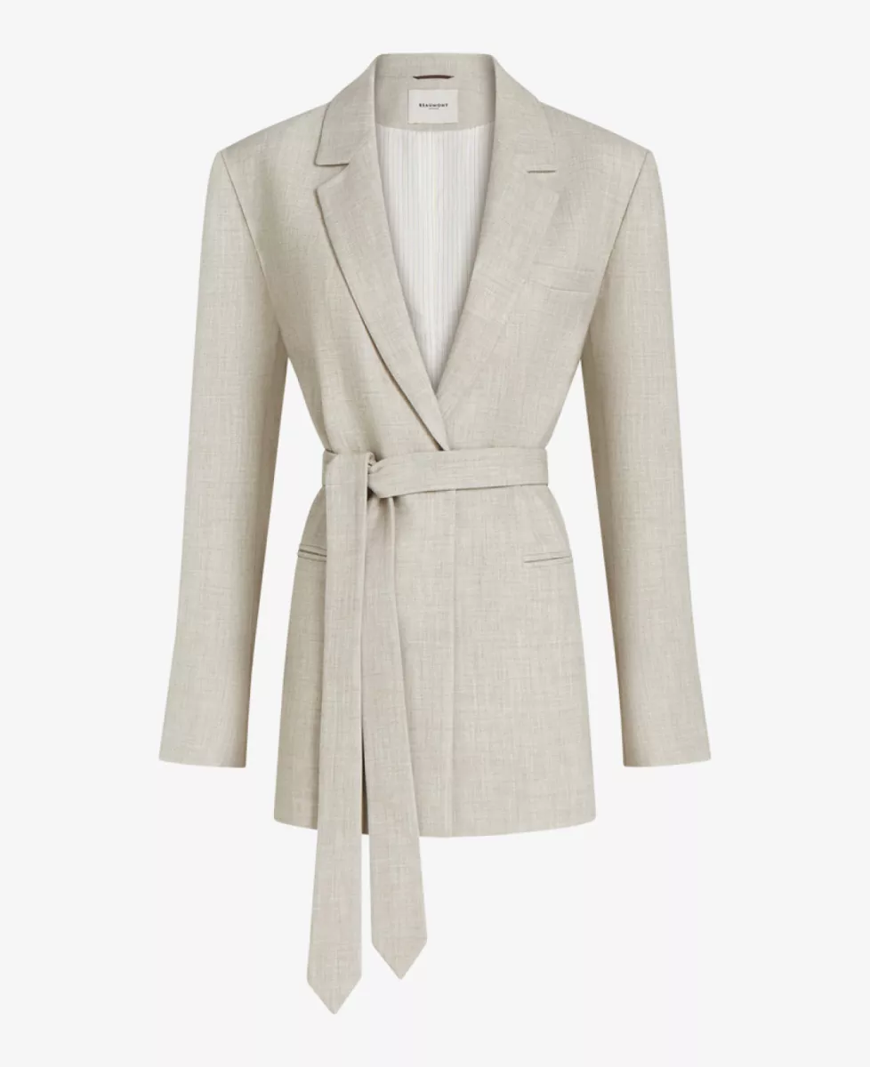 Beaumont Blazer - Ecru 1 Beaumont Beaumont Blazer - Ecru