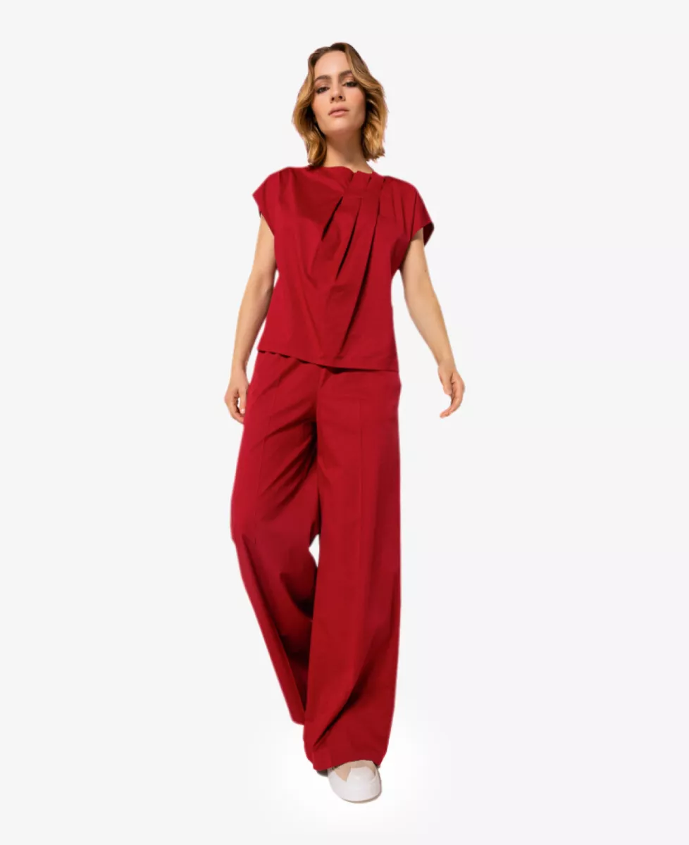 Caroline Biss Blouse - Rood 2 Caroline Biss Caroline Biss Blouse - Rood