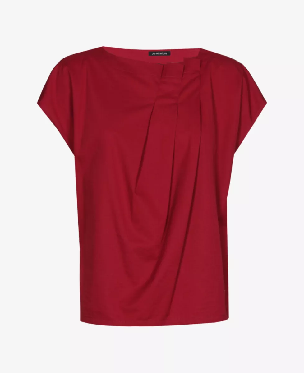 Caroline Biss Blouse - Rood 1 Caroline Biss Caroline Biss Blouse - Rood