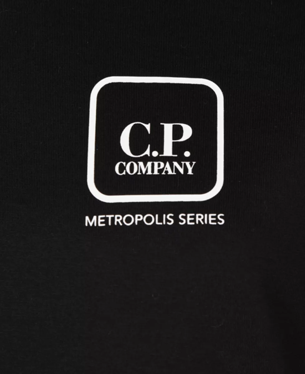 C.P. Company T-shirt - Zwart 3 C.P. Company C.P. Company T-shirt - Zwart