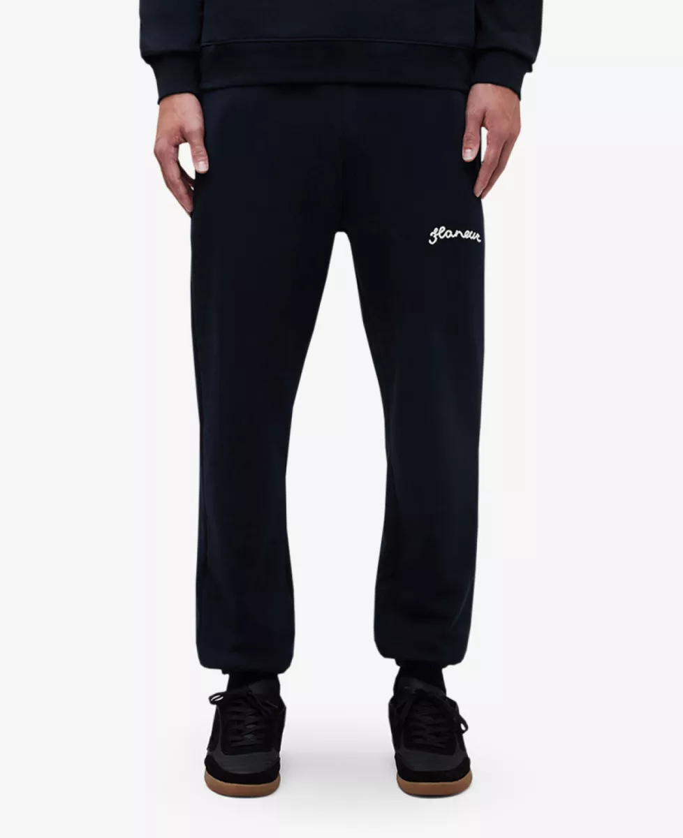 Flâneur Sweatpants - Navy 2 Flâneur Flâneur Sweatpants - Navy
