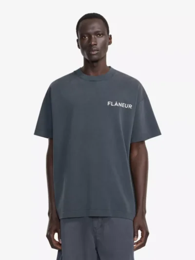 Flâneur Flâneur T-shirt - Donkergrijs