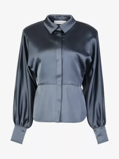IRO IRO Blouse - Lichtblauw