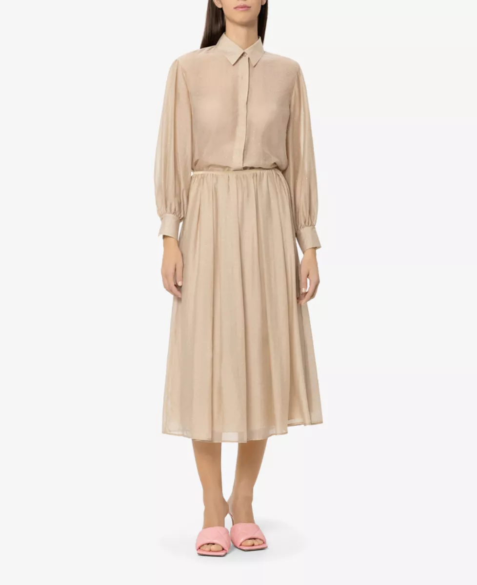 Luisa Cerano Blouse - Beige 2 Luisa Cerano Luisa Cerano Blouse - Beige