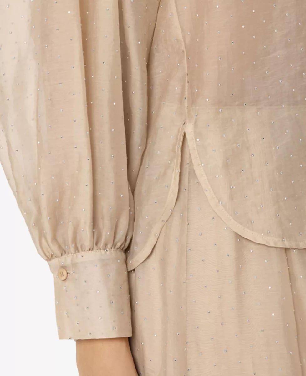 Luisa Cerano Blouse - Beige 3 Luisa Cerano Luisa Cerano Blouse - Beige