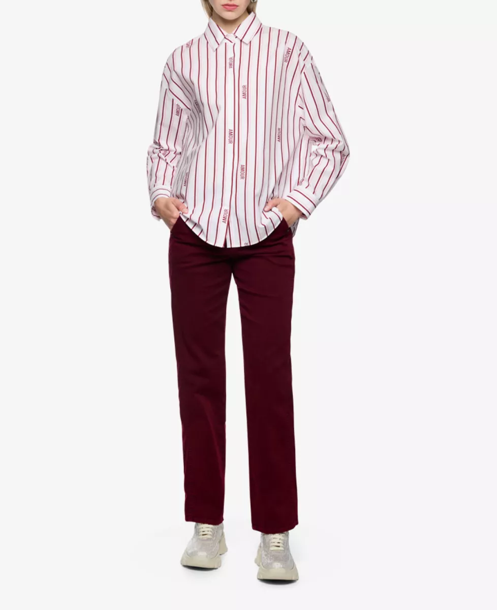 Marc Cain Sports Blouse - Bordeaux 3 Marc Cain Sports Marc Cain Sports Blouse - Bordeaux