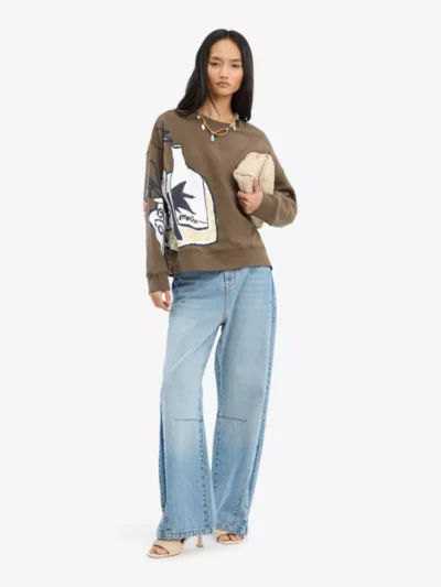 Munthe Munthe Sweater - Donkerbruin