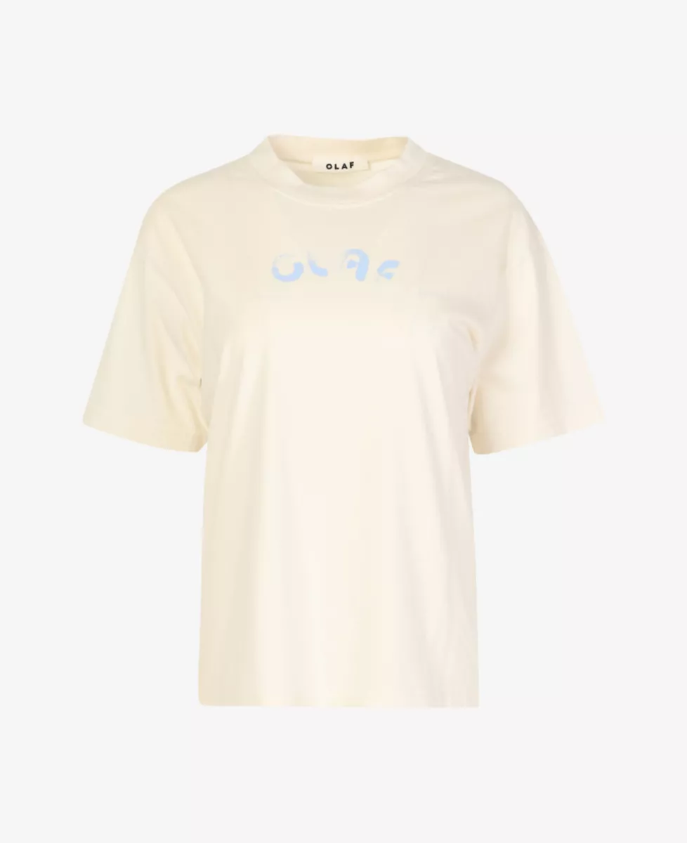Olaf Tshirt km - Ecru 1 Olaf Olaf Tshirt km - Ecru