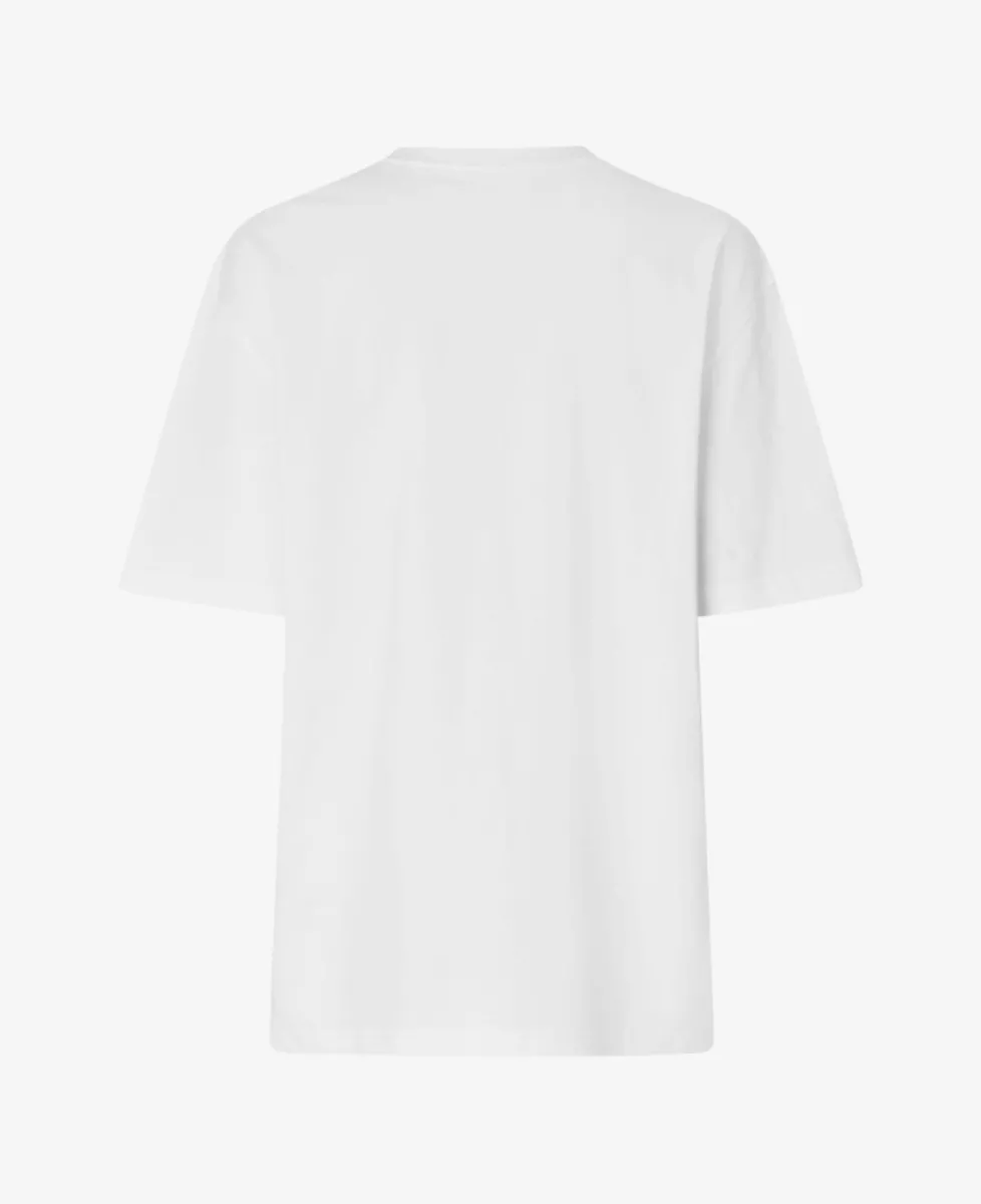 Samsoe Samsoe Tshirt - Wit 2 Samsoe Samsoe Samsoe Samsoe Tshirt - Wit