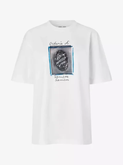Samsoe Samsoe Samsoe Samsoe Tshirt - Wit