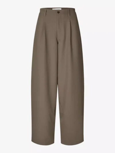 Samsoe Samsoe Samsoe Samsoe Broek - Donkerbruin