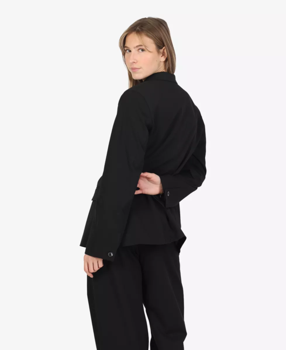 Samsoe Samsoe Blazer - Zwart 4 Samsoe Samsoe Samsoe Samsoe Blazer - Zwart