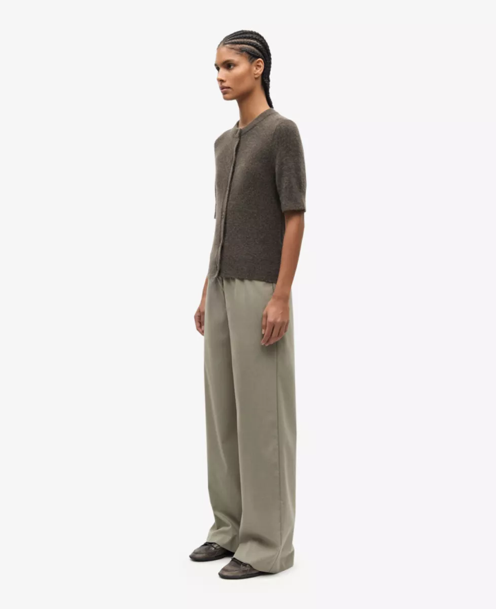 Samsoe Samsoe Vest - Donkerbruin 5 Samsoe Samsoe Samsoe Samsoe Vest - Donkerbruin