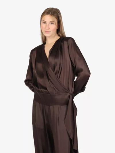 Semi Couture Semi Couture Blouse - Donkerbruin