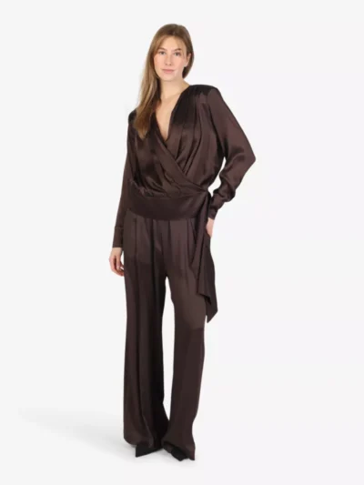 Semi Couture Semi Couture Blouse - Donkerbruin