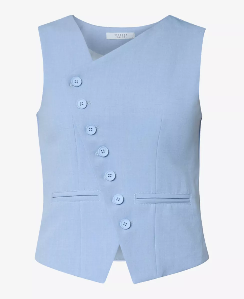 Sisters Point Gilet - Lichtblauw 1 Sisters Point Sisters Point Gilet - Lichtblauw