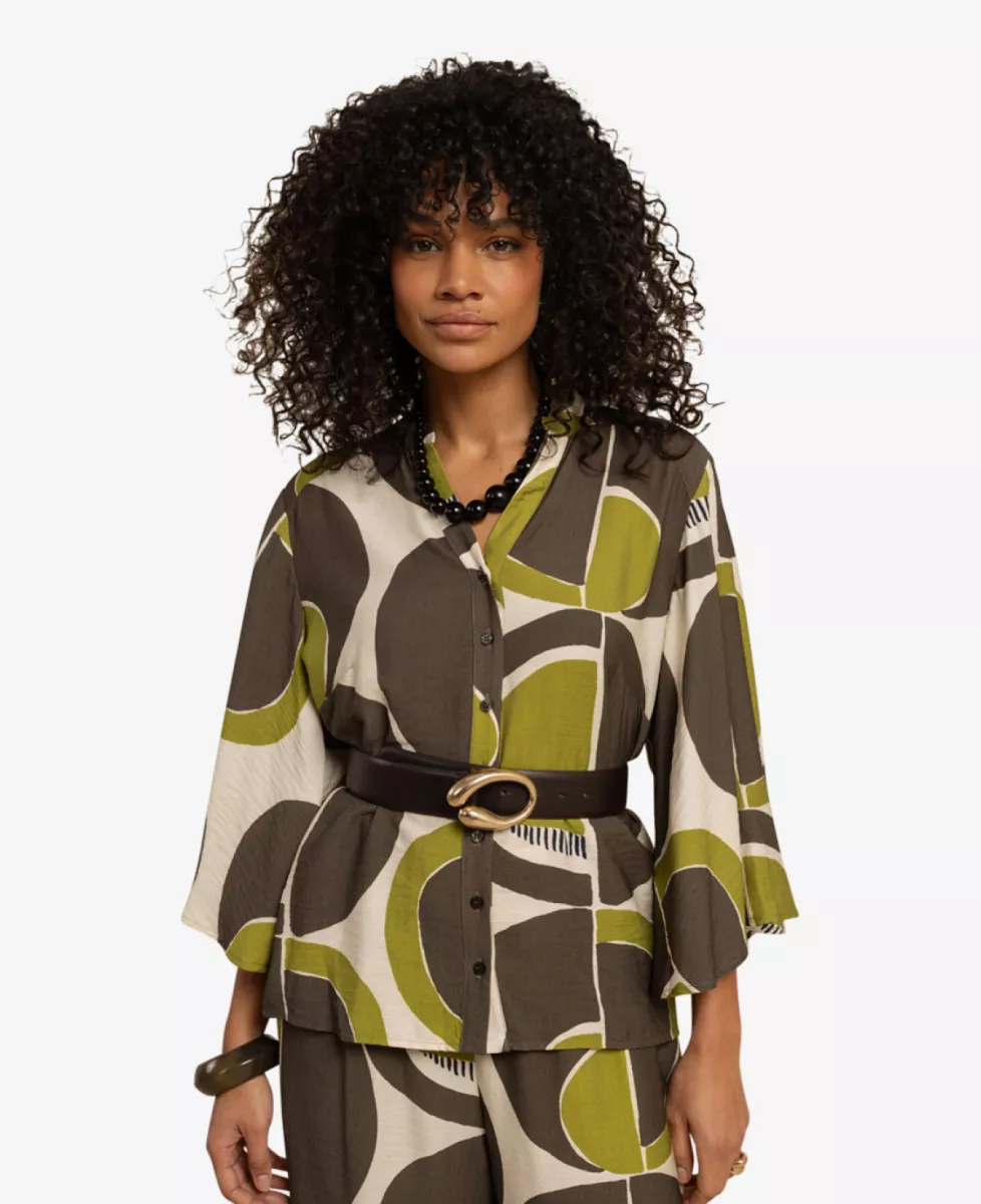 Studio Anneloes Blouse - Groen 3 Studio Anneloes Studio Anneloes Blouse - Groen