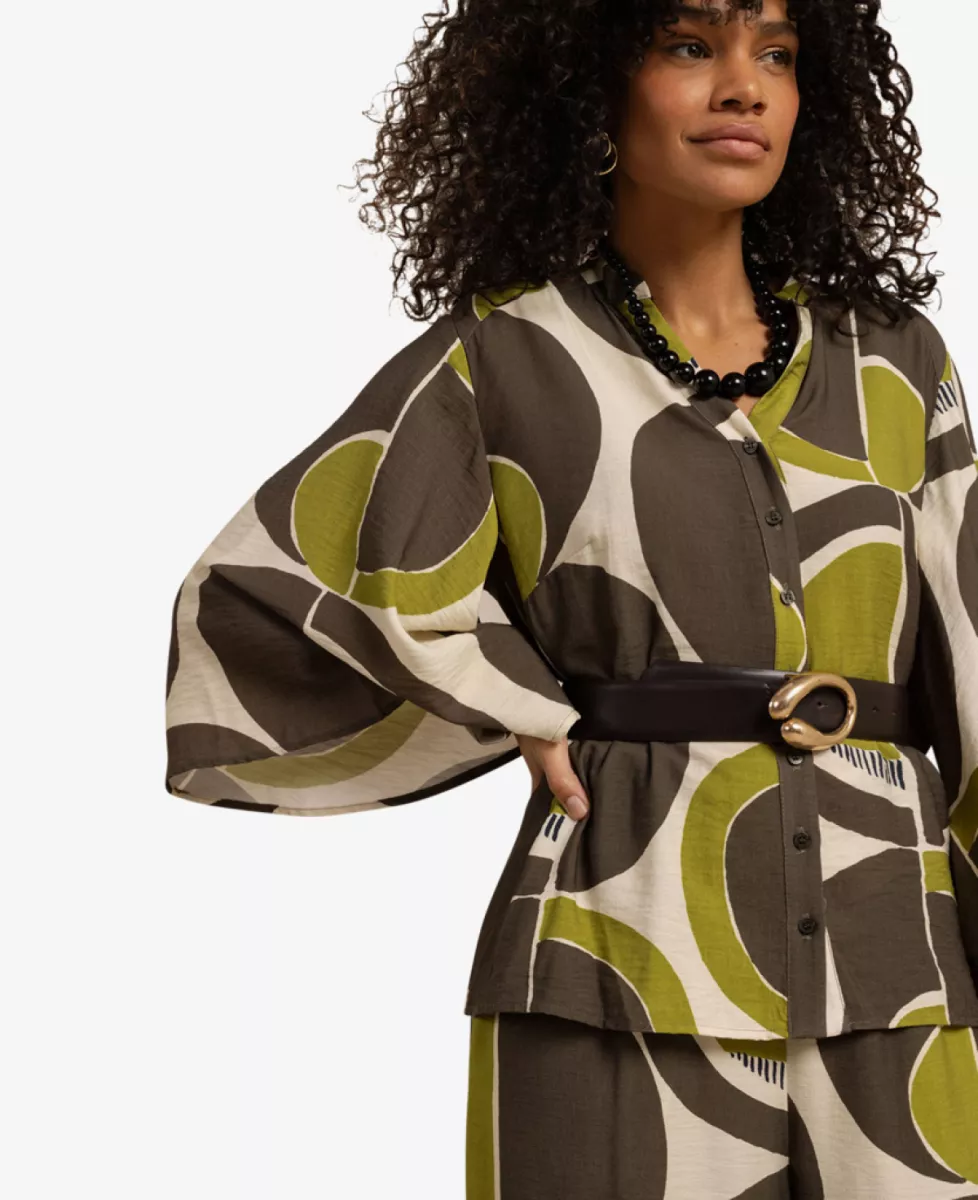 Studio Anneloes Blouse - Groen 4 Studio Anneloes Studio Anneloes Blouse - Groen