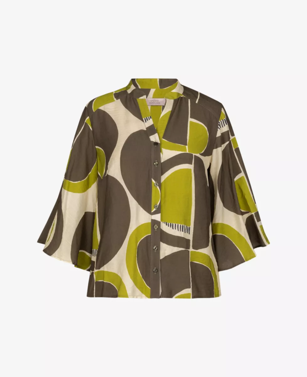 Studio Anneloes Blouse - Groen 1 Studio Anneloes Studio Anneloes Blouse - Groen