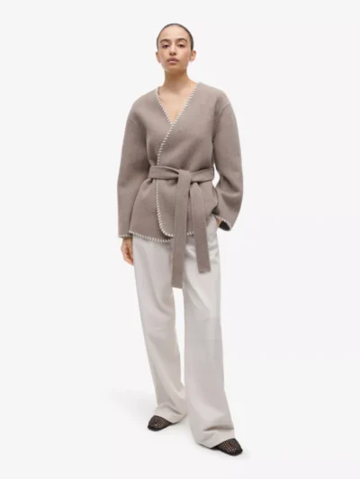 Studio AR Studio AR Kimono - Taupe
