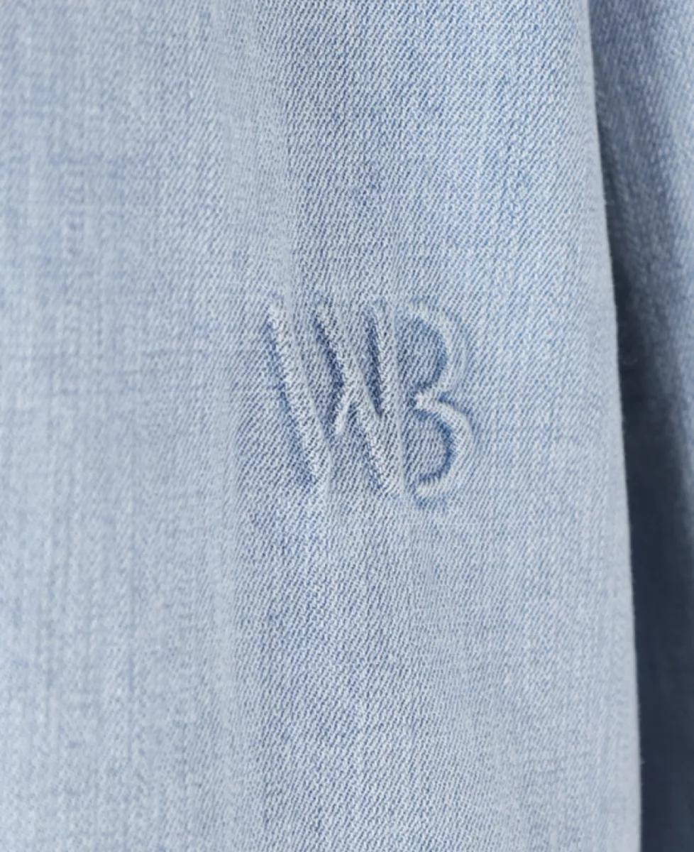 With Black Shirt - Denimblauw 3 With Black With Black Shirt - Denimblauw