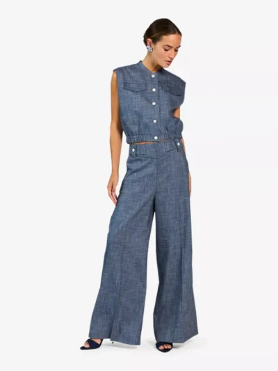 Aaiko Aaiko Broek - Denimblauw