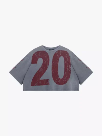 Alix The Label Alix The Label Tshirt km - Lichtgrijs