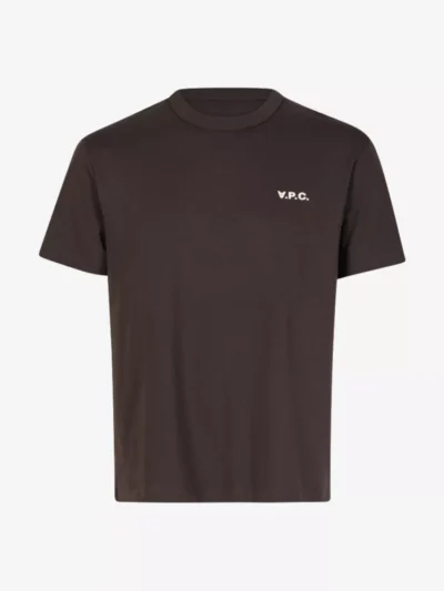 A.P.C. A.P.C. T-shirt Boxy Petit VPC - Donkerbruin