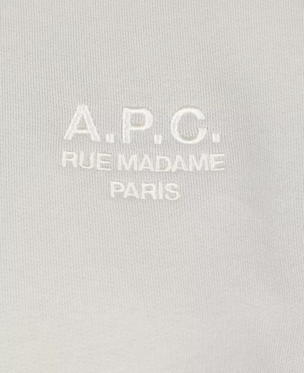A.P.C. Sweat Standard Rue Madame - Lichtgroen 3 A.P.C. A.P.C. Sweat Standard Rue Madame - Lichtgroen