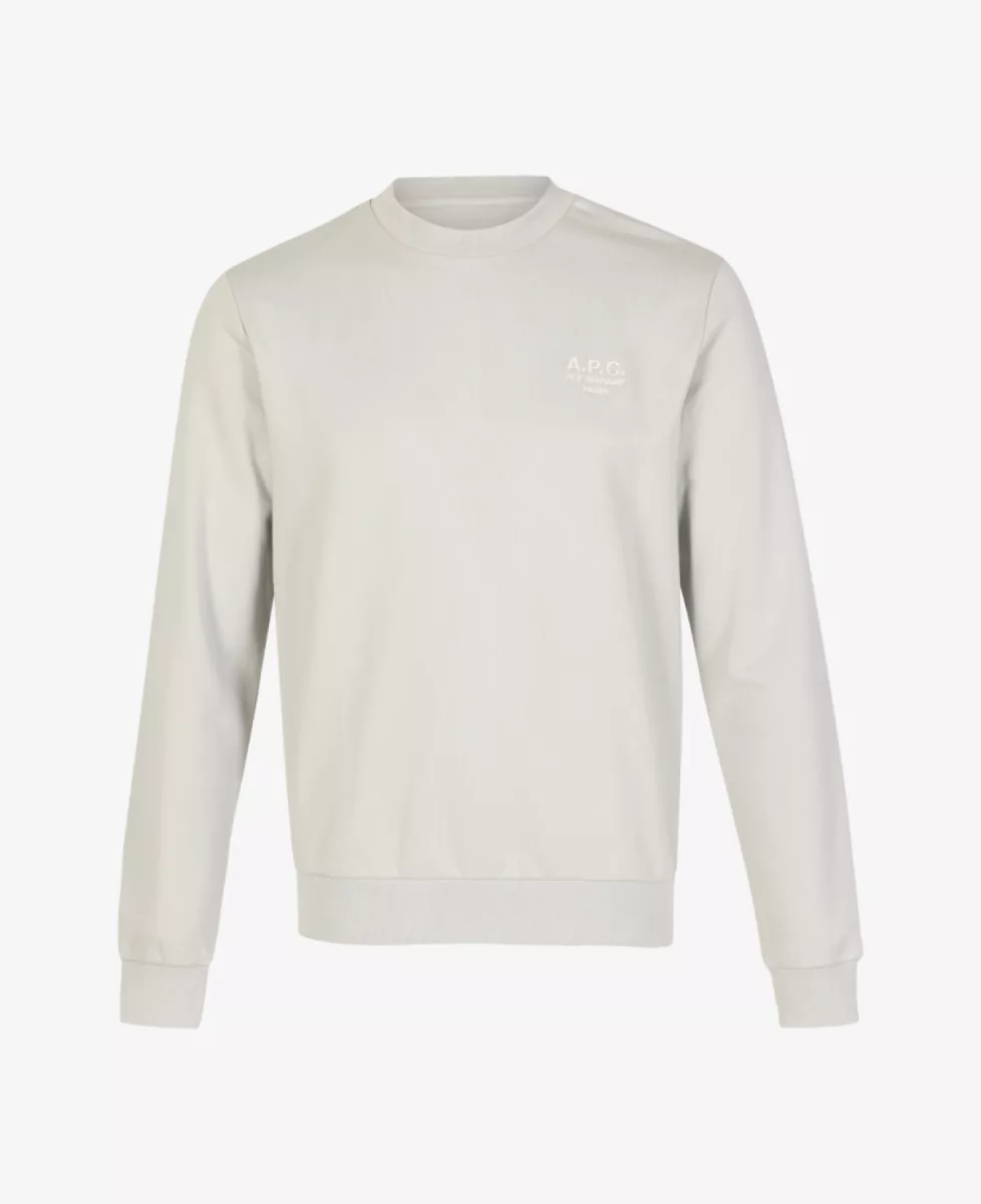A.P.C. Sweat Standard Rue Madame - Lichtgroen 1 A.P.C. A.P.C. Sweat Standard Rue Madame - Lichtgroen