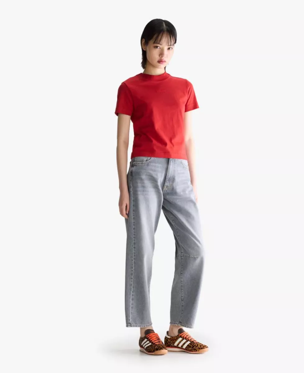Bellerose Tshirt km - Rood 2 Bellerose Bellerose Tshirt km - Rood