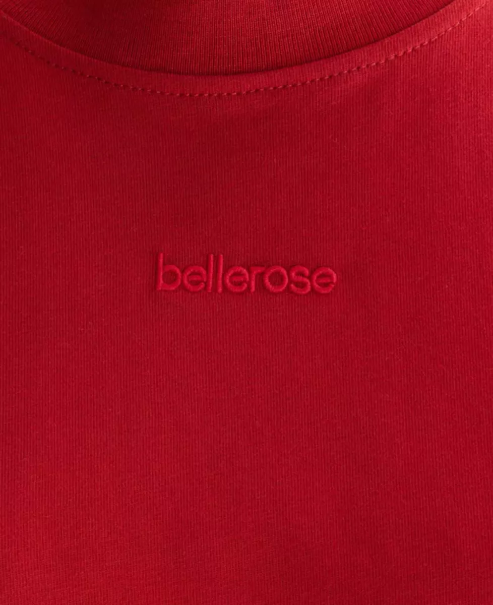 Bellerose Tshirt km - Rood 3 Bellerose Bellerose Tshirt km - Rood