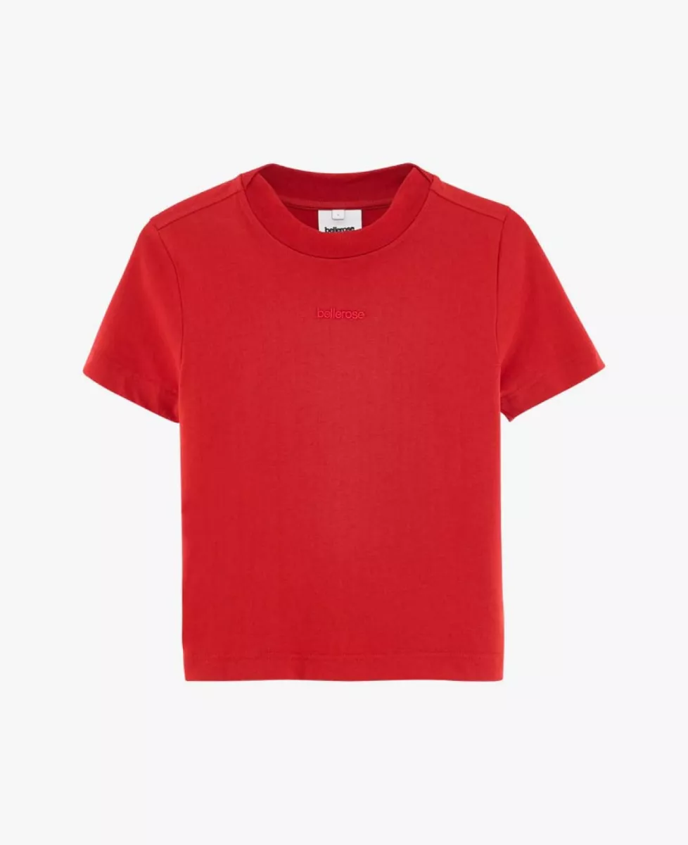 Bellerose Tshirt km - Rood 1 Bellerose Bellerose Tshirt km - Rood