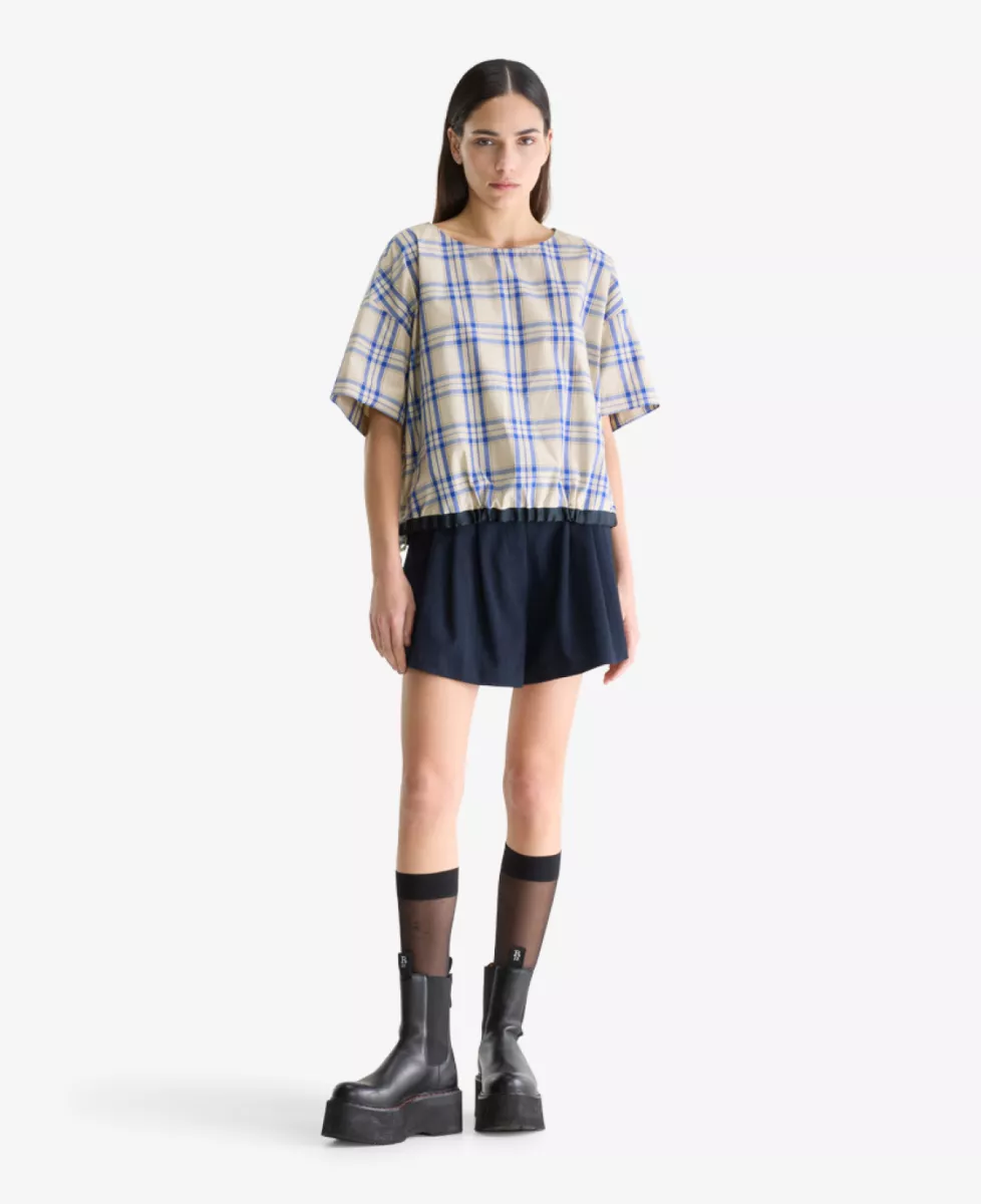 Bellerose Blouse - Blauw 2 Bellerose Bellerose Blouse - Blauw