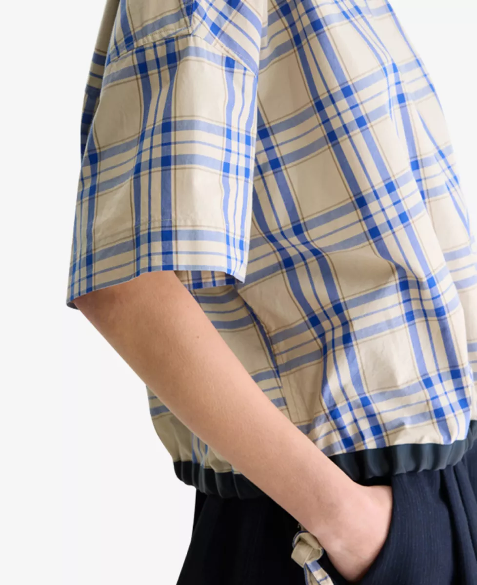 Bellerose Blouse - Blauw 4 Bellerose Bellerose Blouse - Blauw
