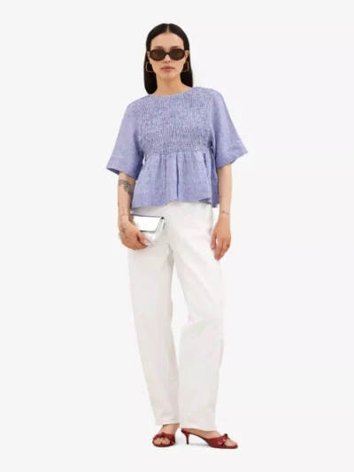 By-Bar By-Bar Blouse - Lichtblauw