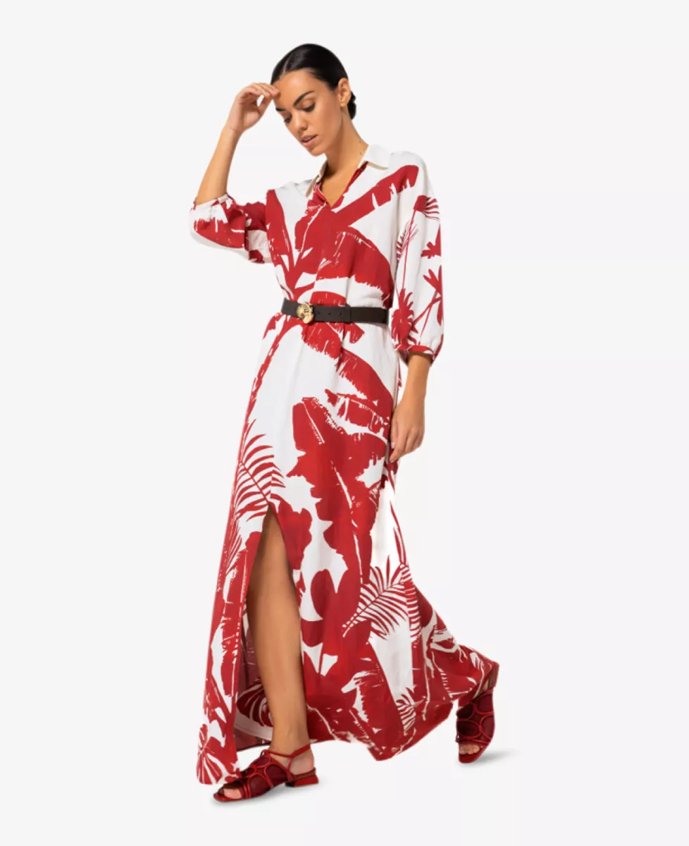 Caroline Biss Jurk - Rood 3 Caroline Biss Caroline Biss Jurk - Rood
