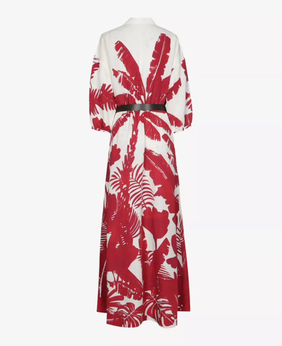 Caroline Biss Jurk - Rood 4 Caroline Biss Caroline Biss Jurk - Rood