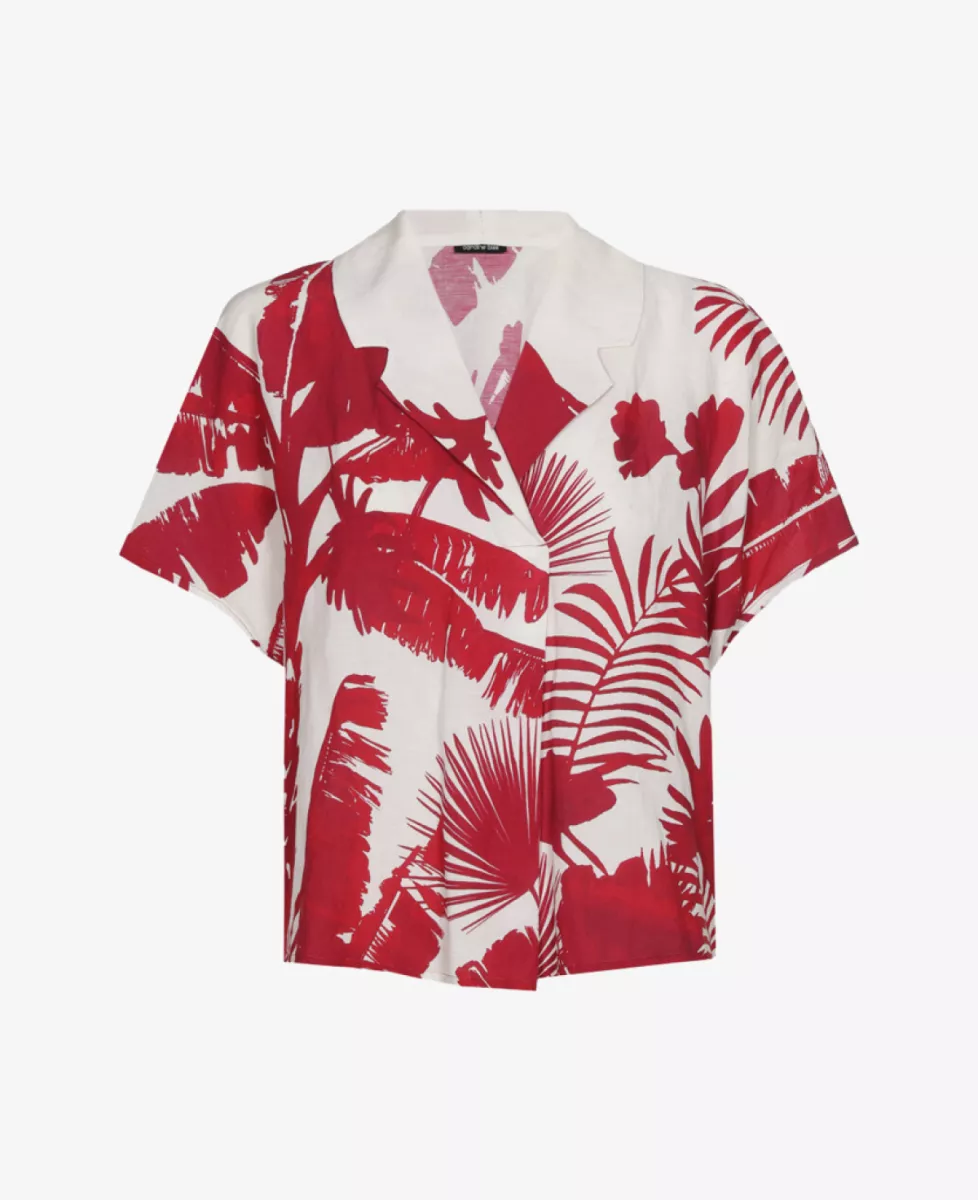 Caroline Biss Blouse - Rood 1 Caroline Biss Caroline Biss Blouse - Rood