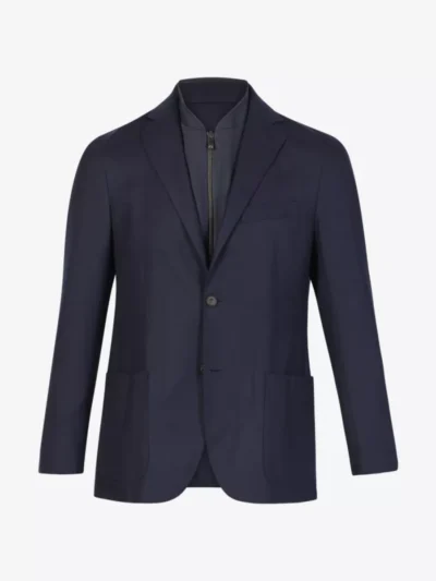 Corneliani Corneliani Kolbert ID jacket - Blauw